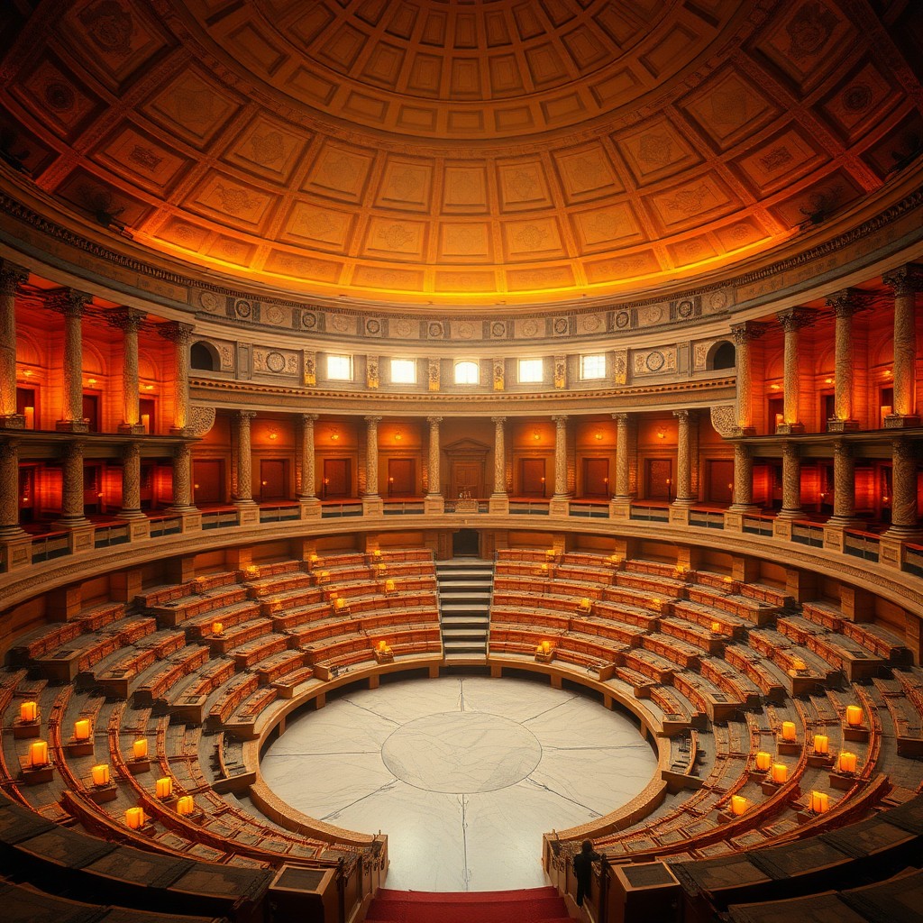 Golden verdict medallion